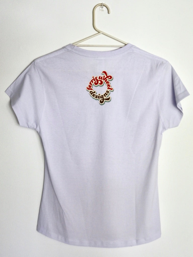 "Ferris Wheel B&B" Women's Classic Car Tee