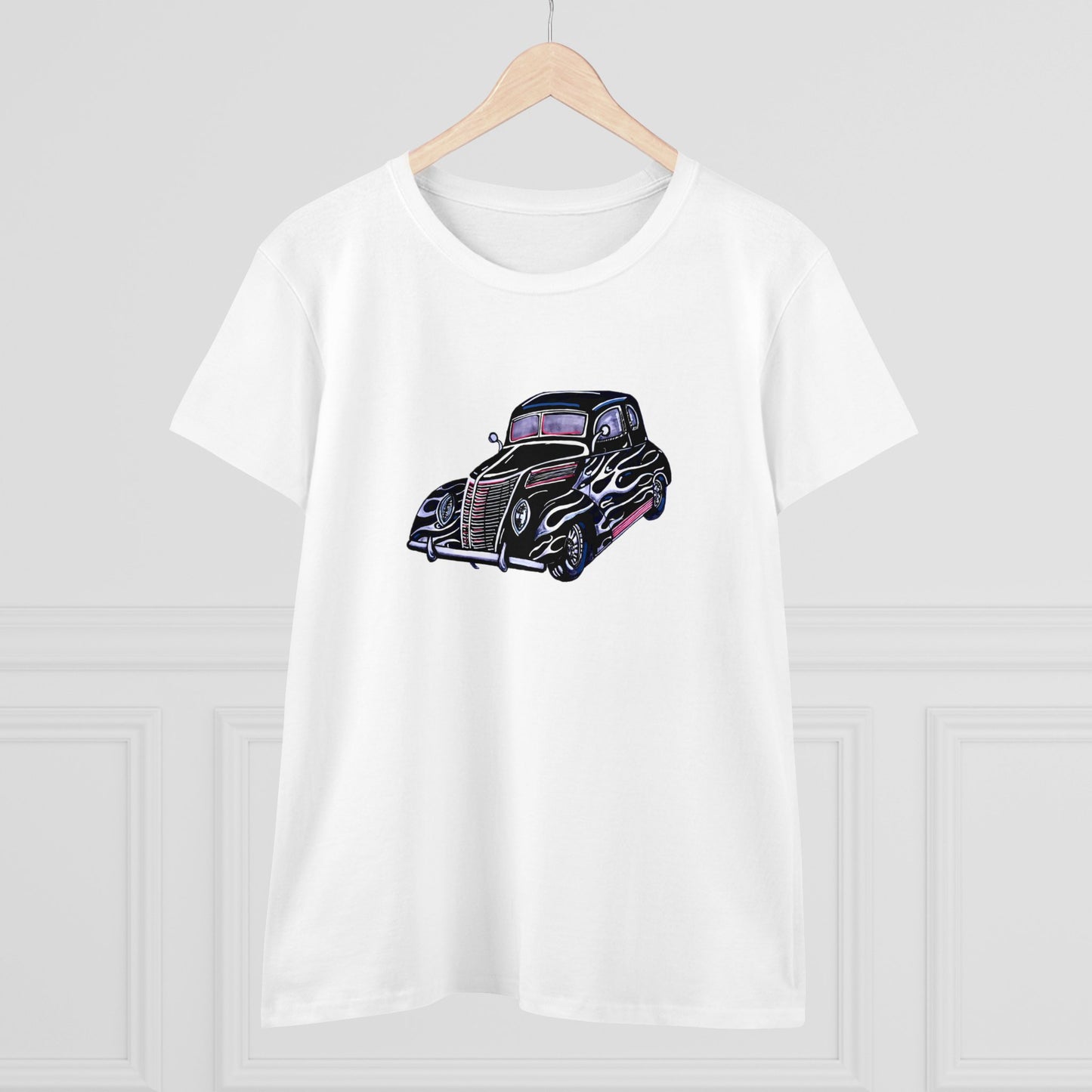 Ferris Wheel Designs Low Rider Women's Cotton Tee