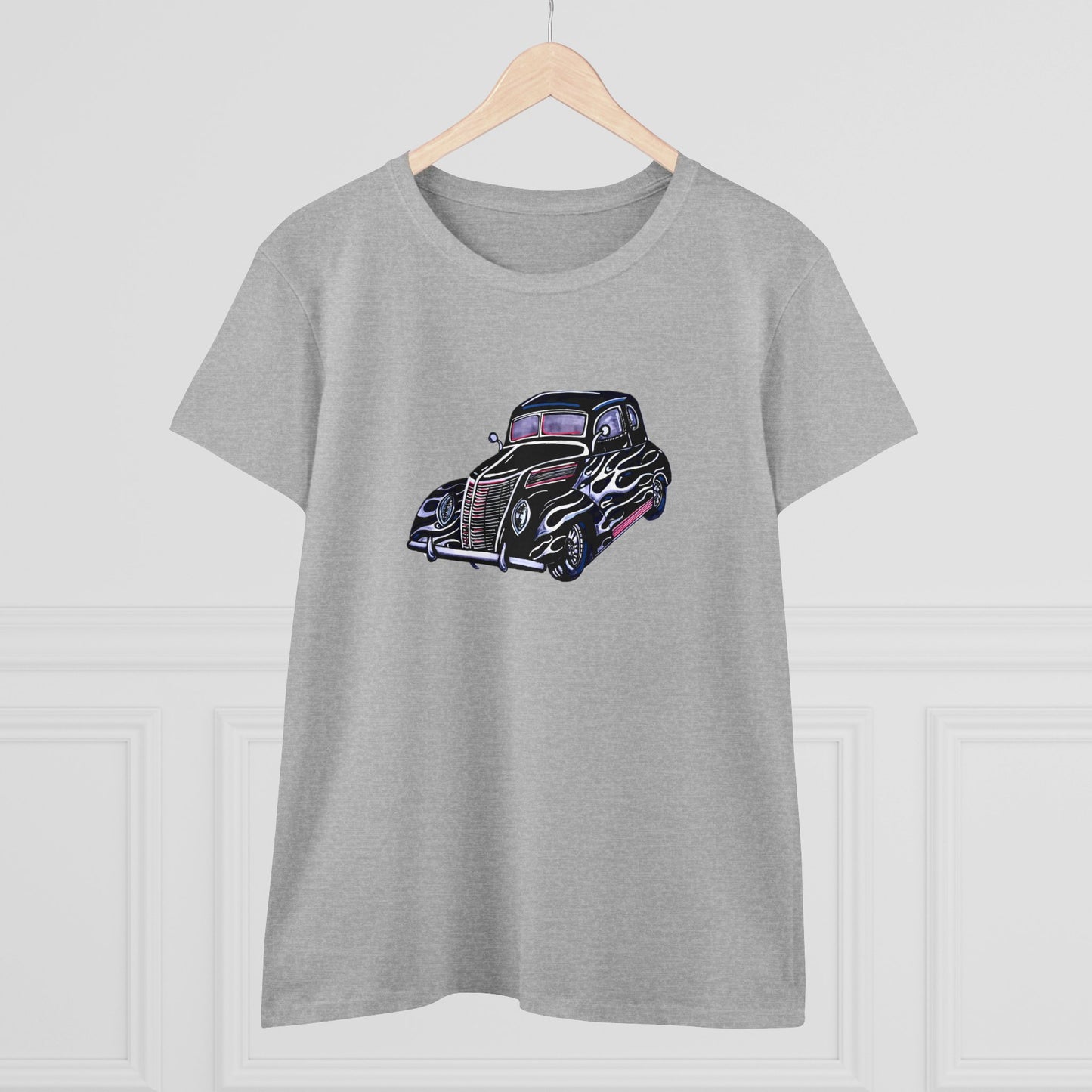 Ferris Wheel Designs Low Rider Women's Cotton Tee