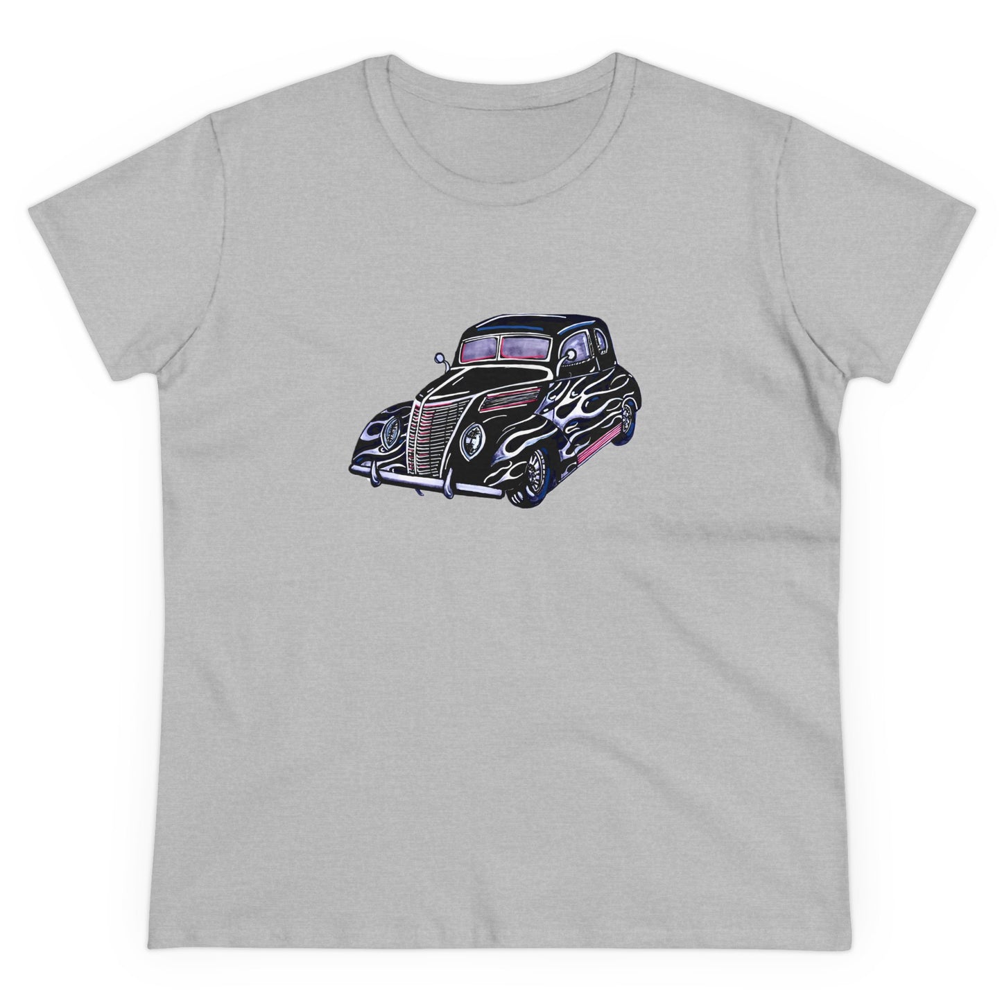 Ferris Wheel Designs Low Rider Women's Cotton Tee