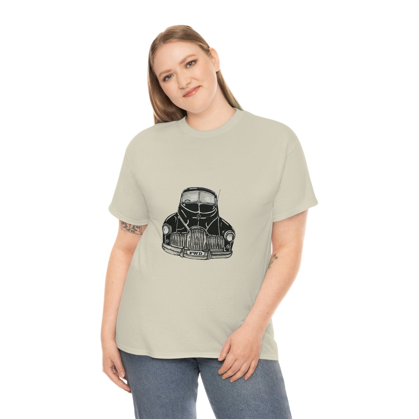 Holden FJ "Hot Holden" Unisex Heavy Cotton Tee