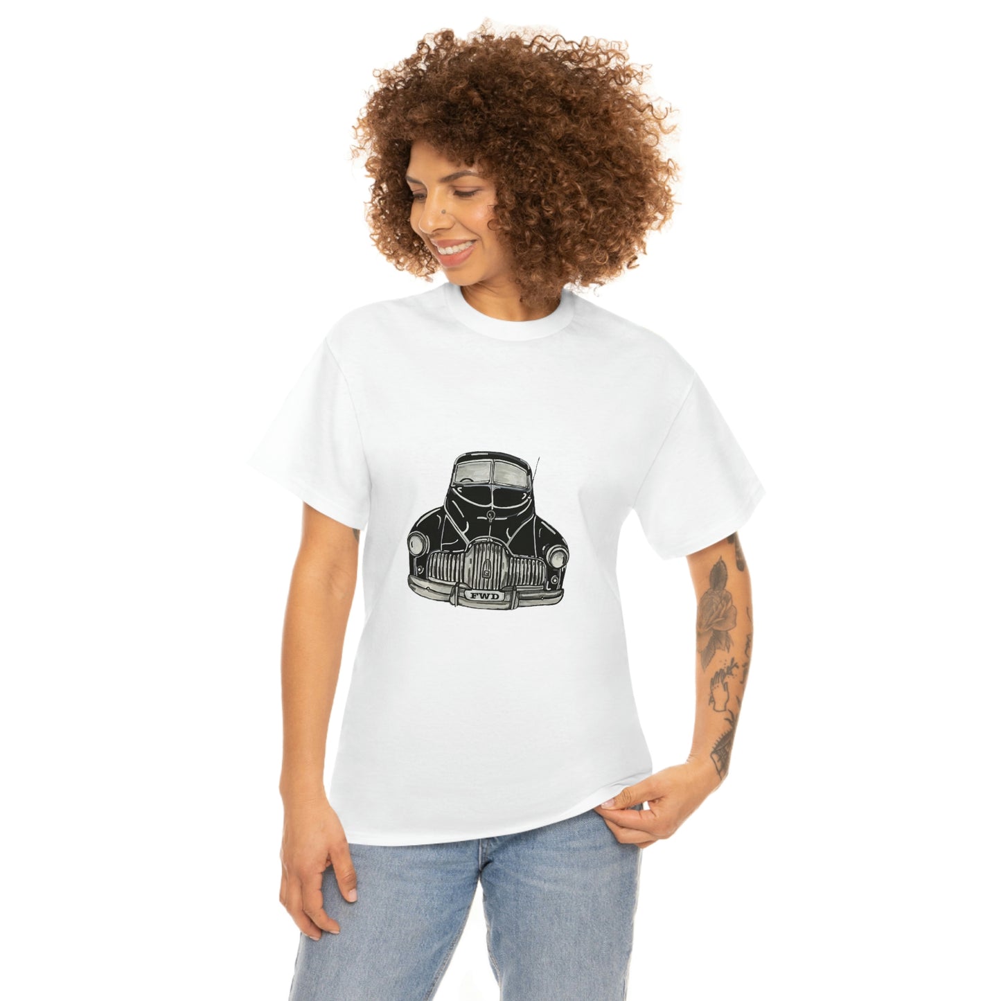 Holden FJ "Hot Holden" Unisex Heavy Cotton Tee