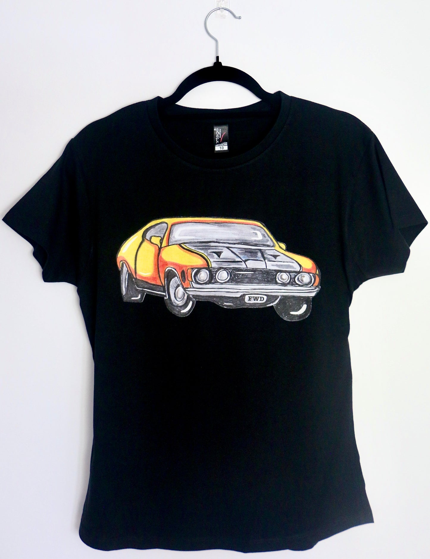 "Muscle Car" Women's Classic Car Tee