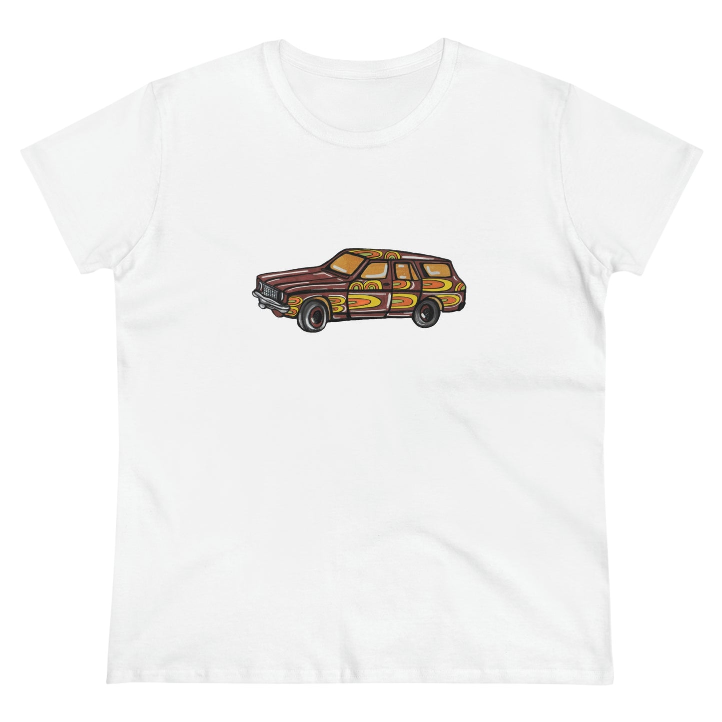 Women's Cotton Tee Holden Premier Station Wagon