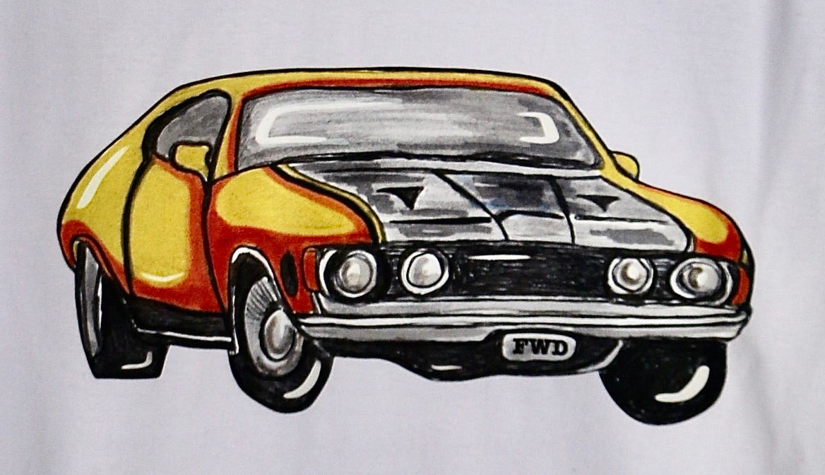 "Muscle Car" Women's Classic Car Tee