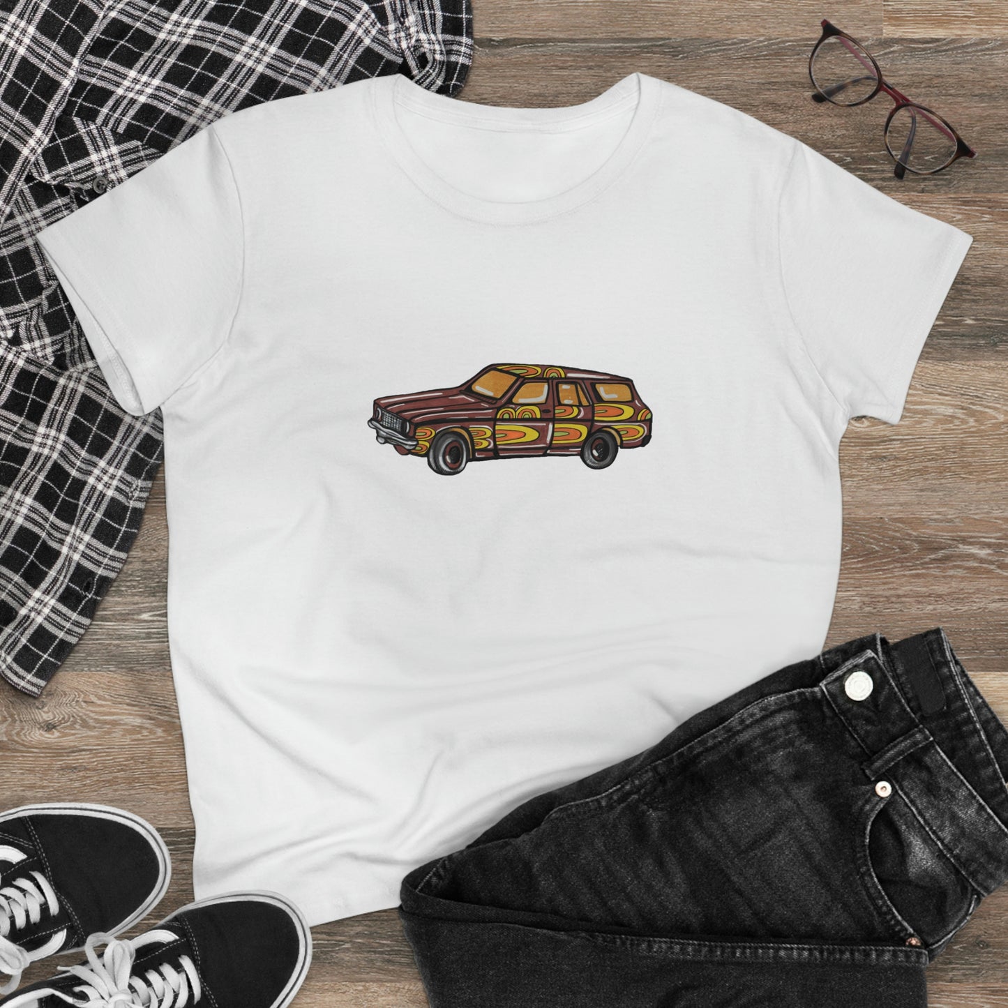 Women's Cotton Tee Holden Premier Station Wagon