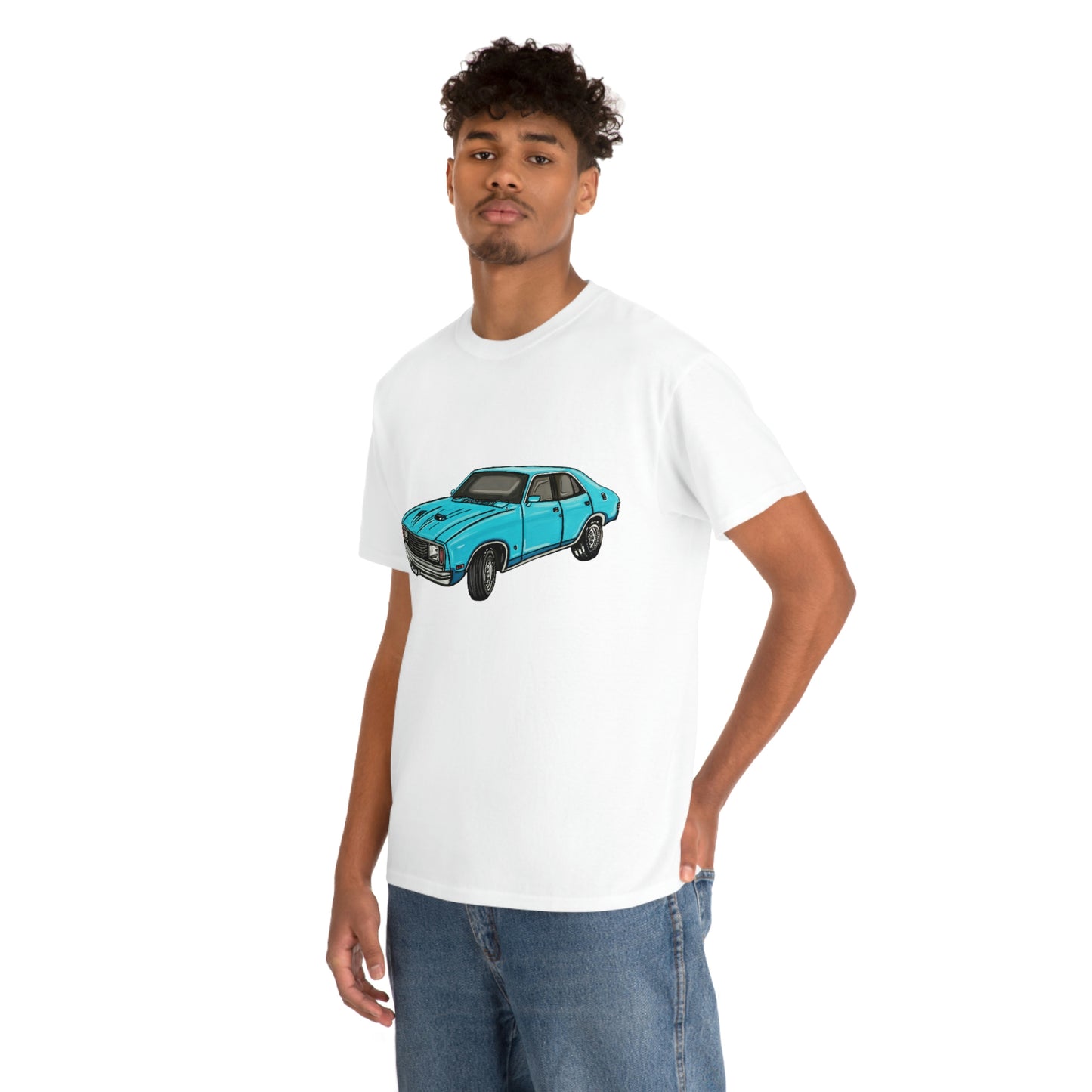 Unisex Heavy Cotton Tee. "Ford Fairmont GXL"