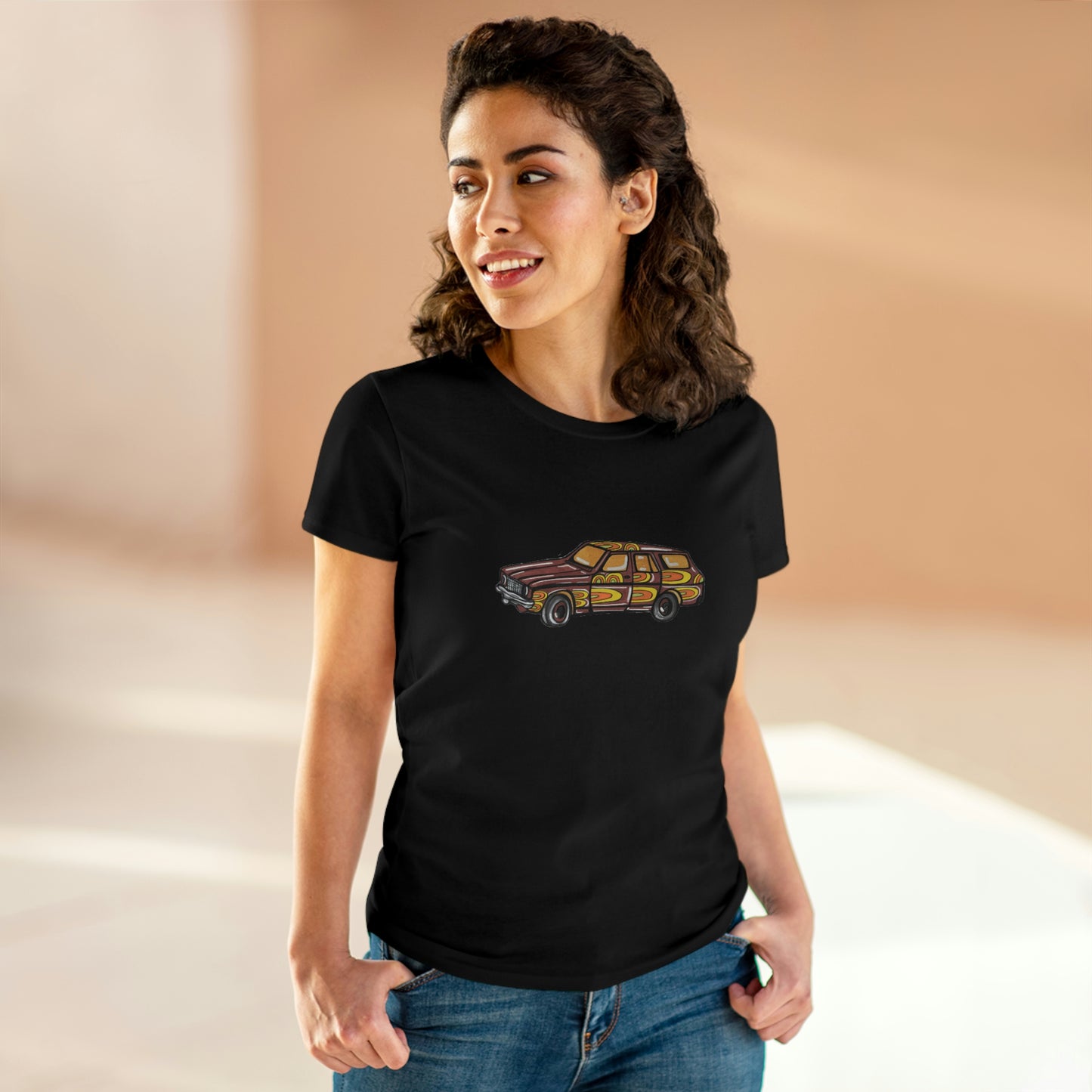 Women's Cotton Tee Holden Premier Station Wagon