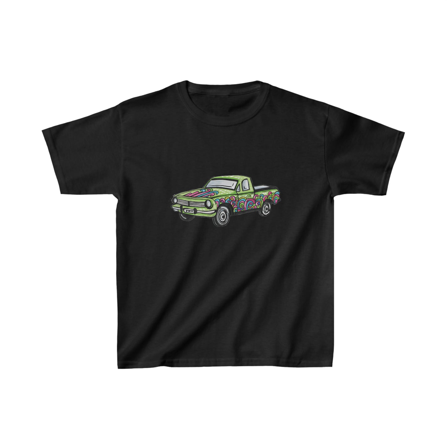 Kids Cotton™ Tee. EH Holden. "Green Machine".