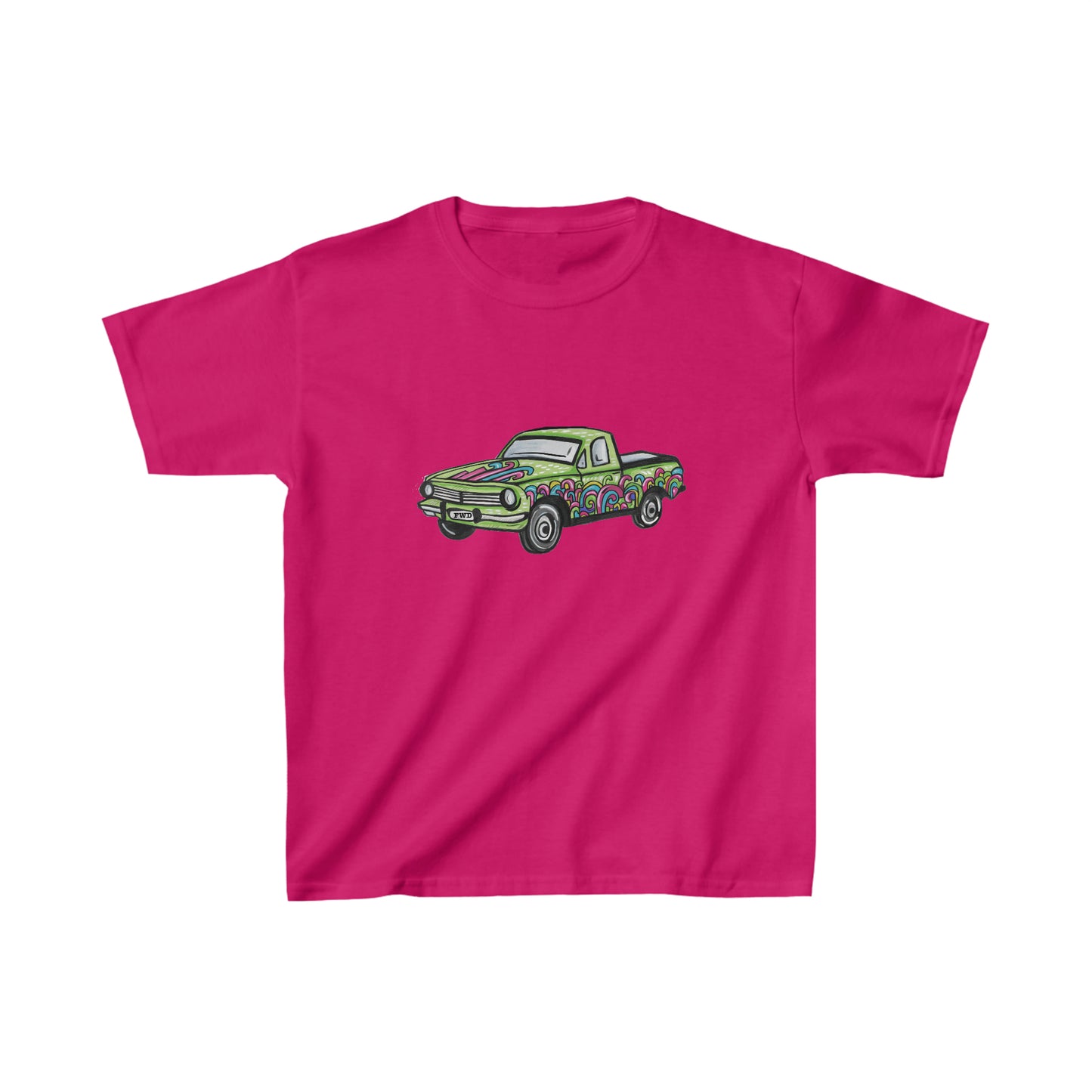 Kids Cotton™ Tee. EH Holden. "Green Machine".