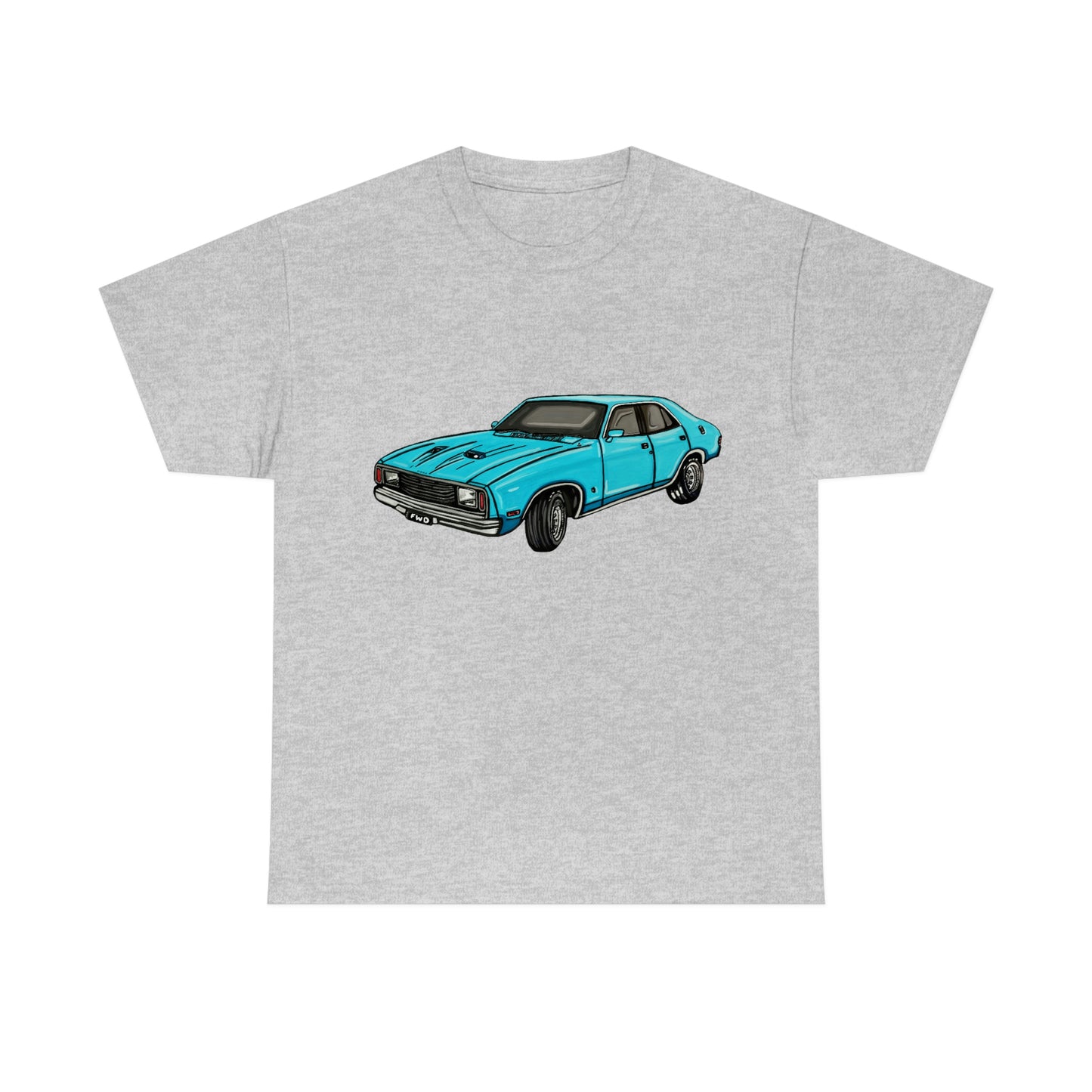 Unisex Heavy Cotton Tee. "Ford Fairmont GXL"