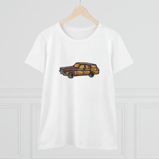 Women's Cotton Tee Holden Premier Station Wagon