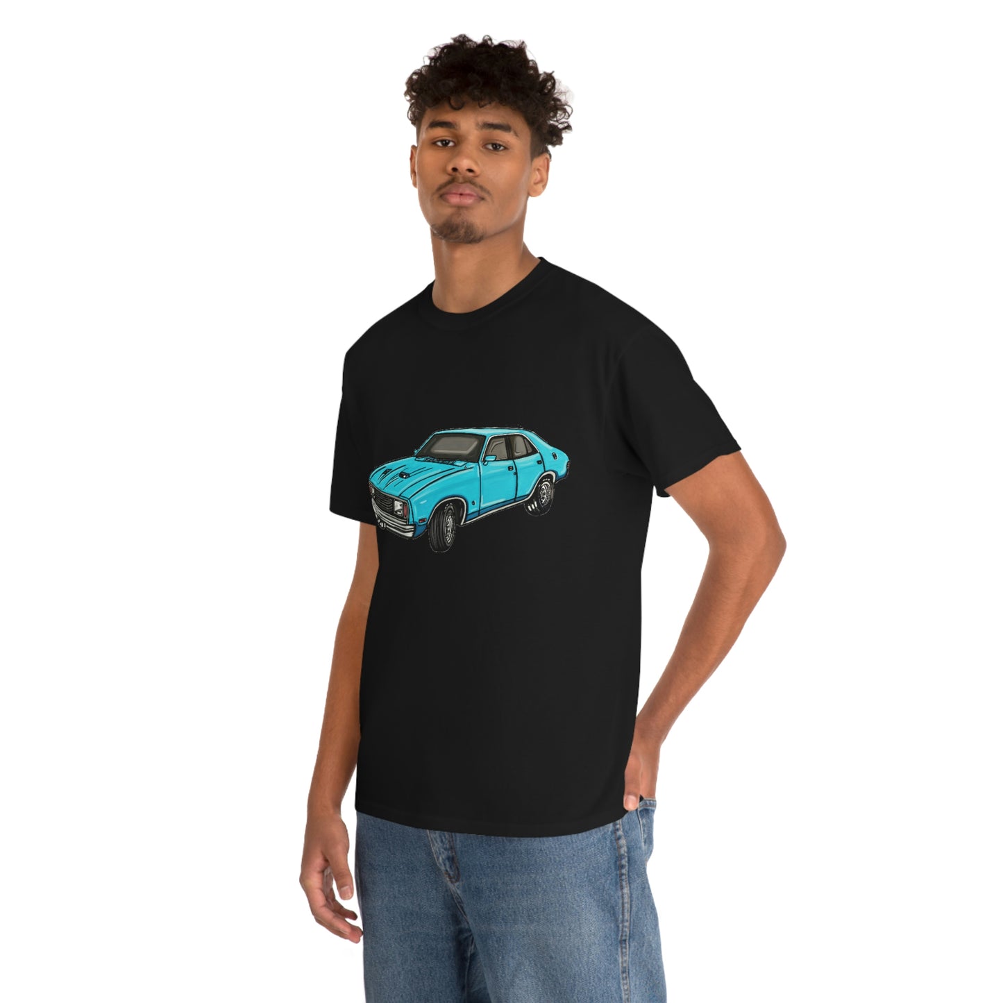 Unisex Heavy Cotton Tee. "Ford Fairmont GXL"