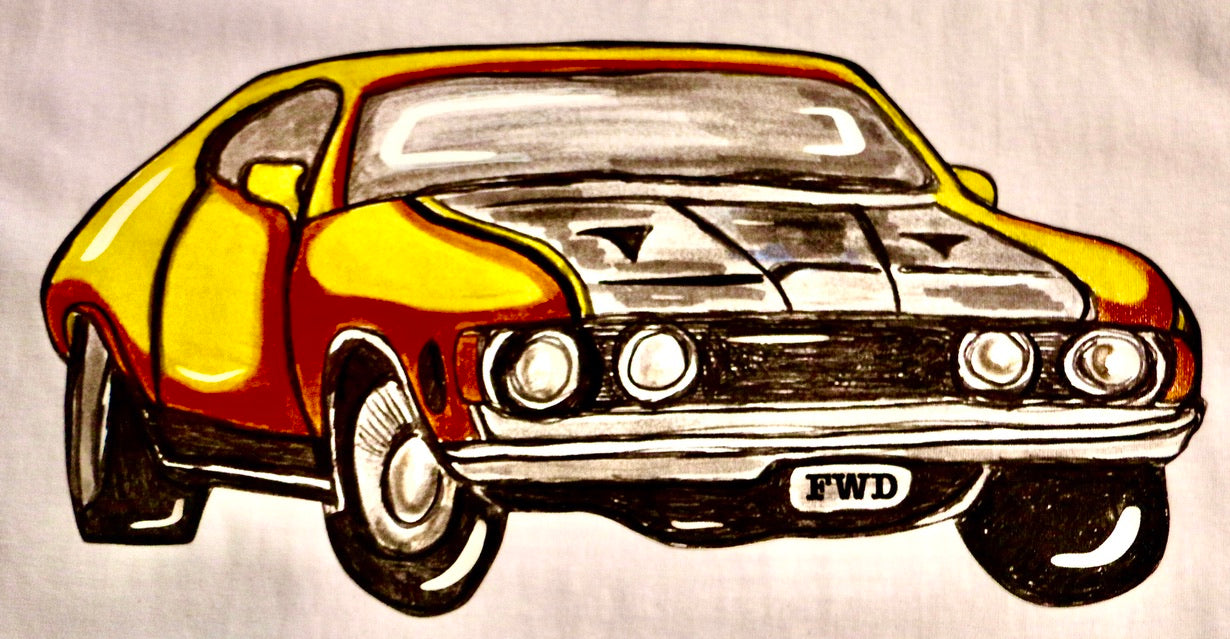 "Muscle Car" Kids Classic Car Tee