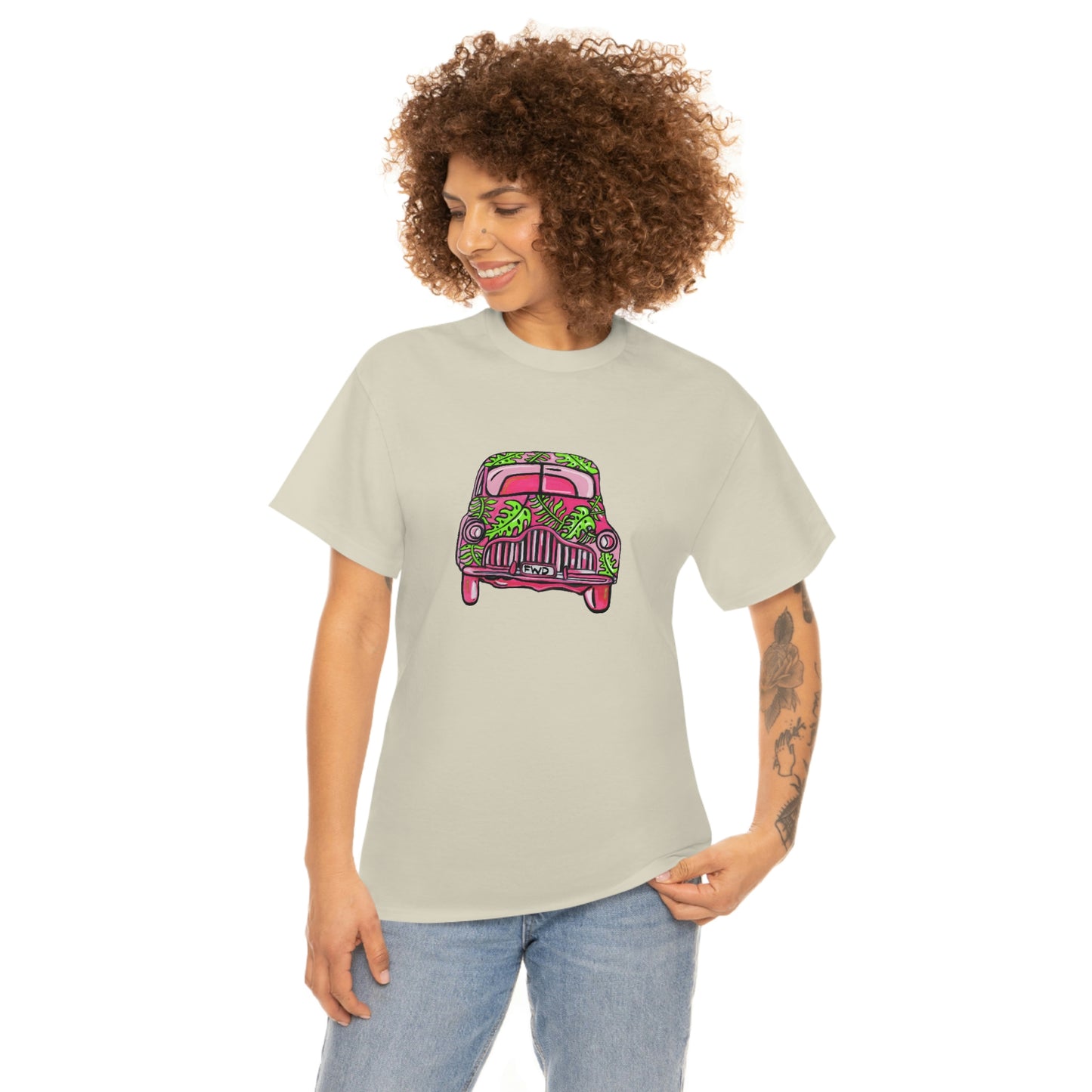 Women's Cotton Tee Holden FX "Monster Leaves".