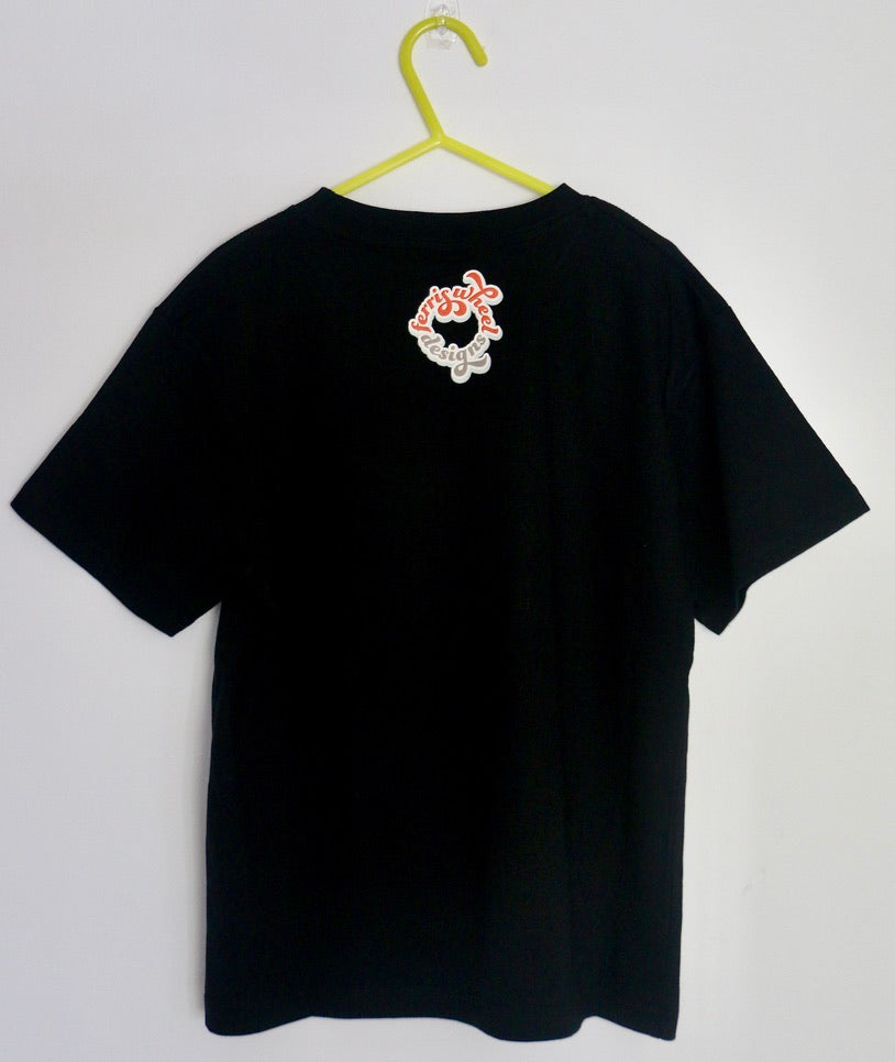 "Orange Team" Kids Classic Car Tee