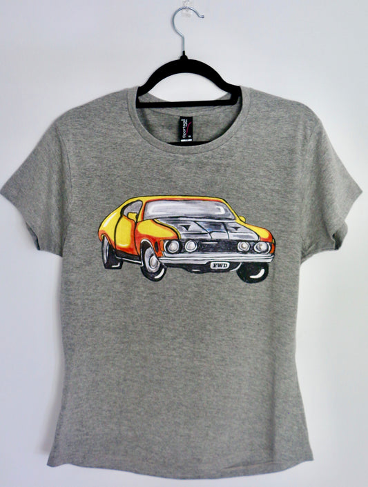 "Muscle Car" Women's Classic Car Tee