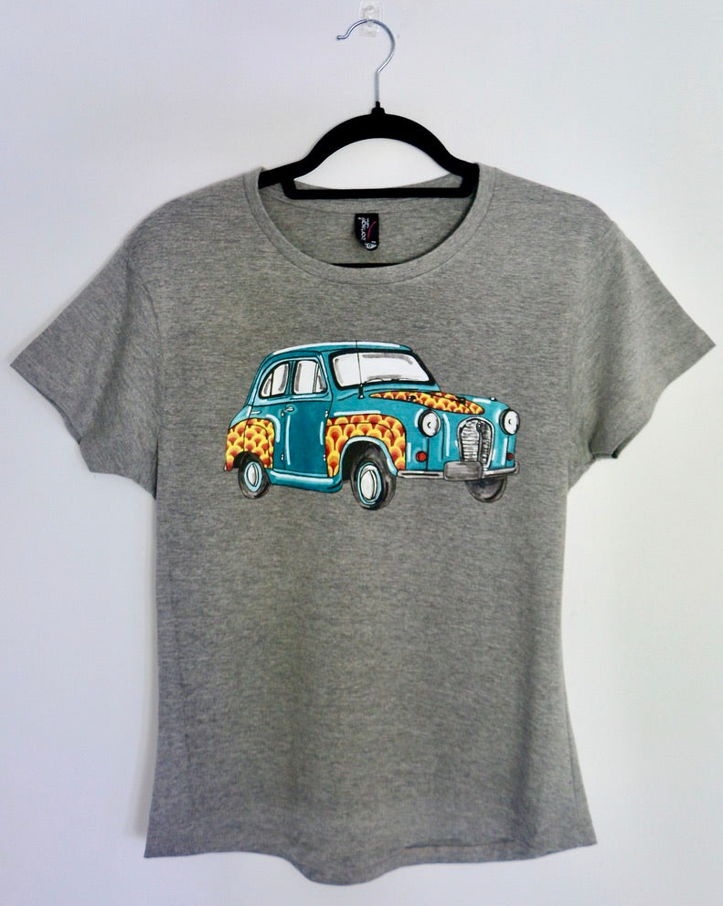 "Ferris Wheel B&B" Women's Classic Car Tee