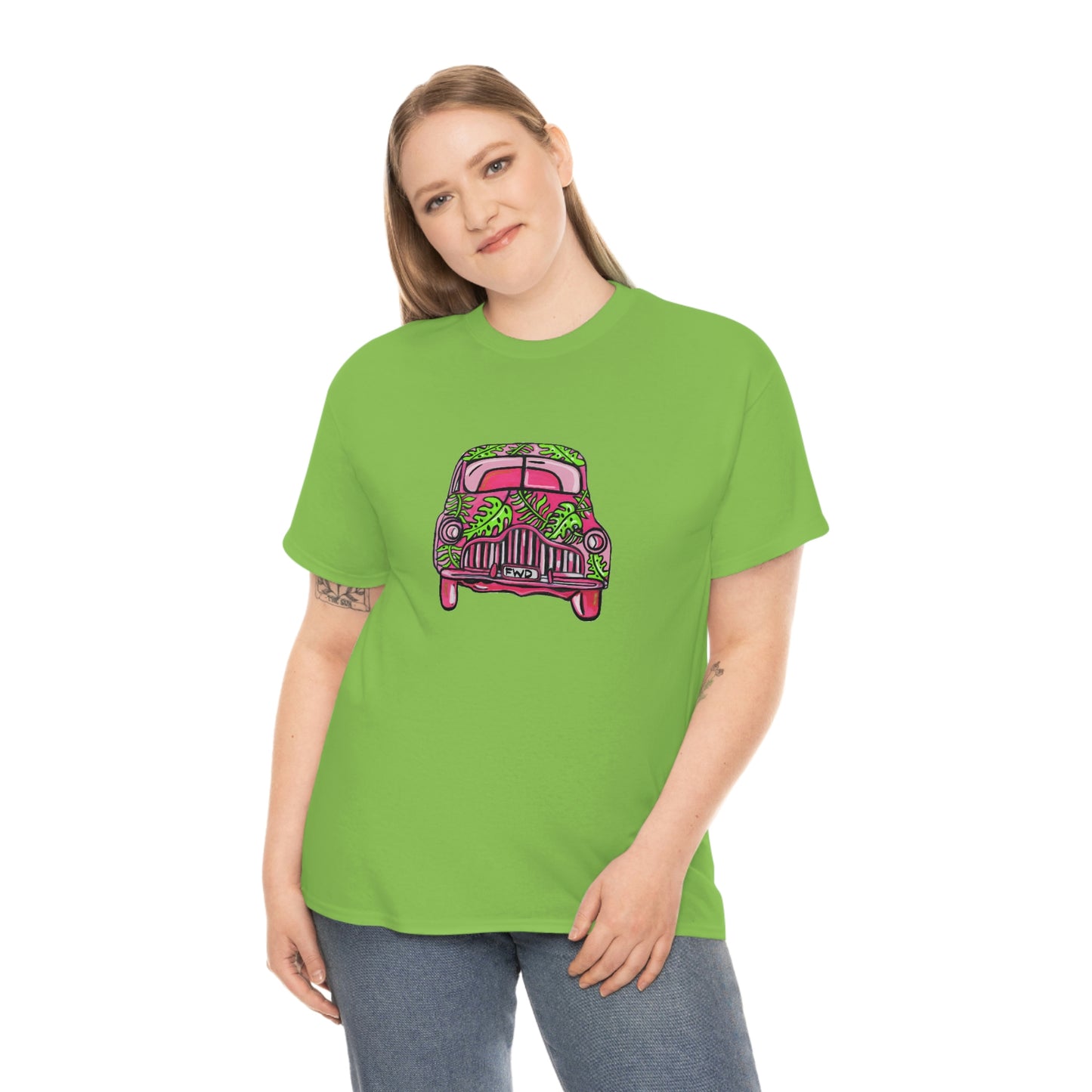 Women's Cotton Tee Holden FX "Monster Leaves".