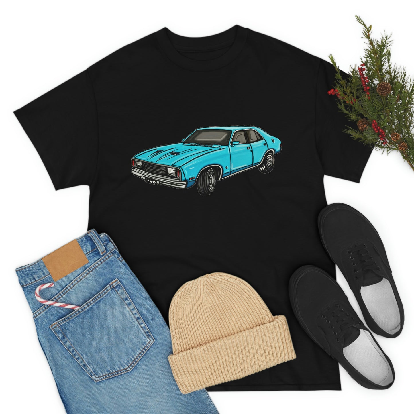 Unisex Heavy Cotton Tee. "Ford Fairmont GXL"