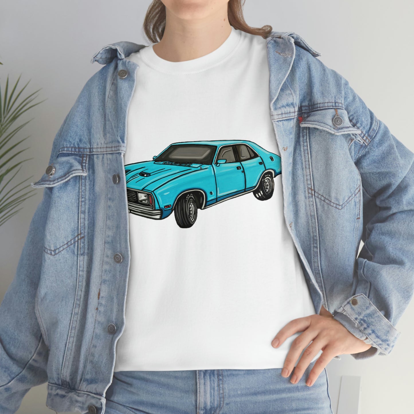 Unisex Heavy Cotton Tee. "Ford Fairmont GXL"