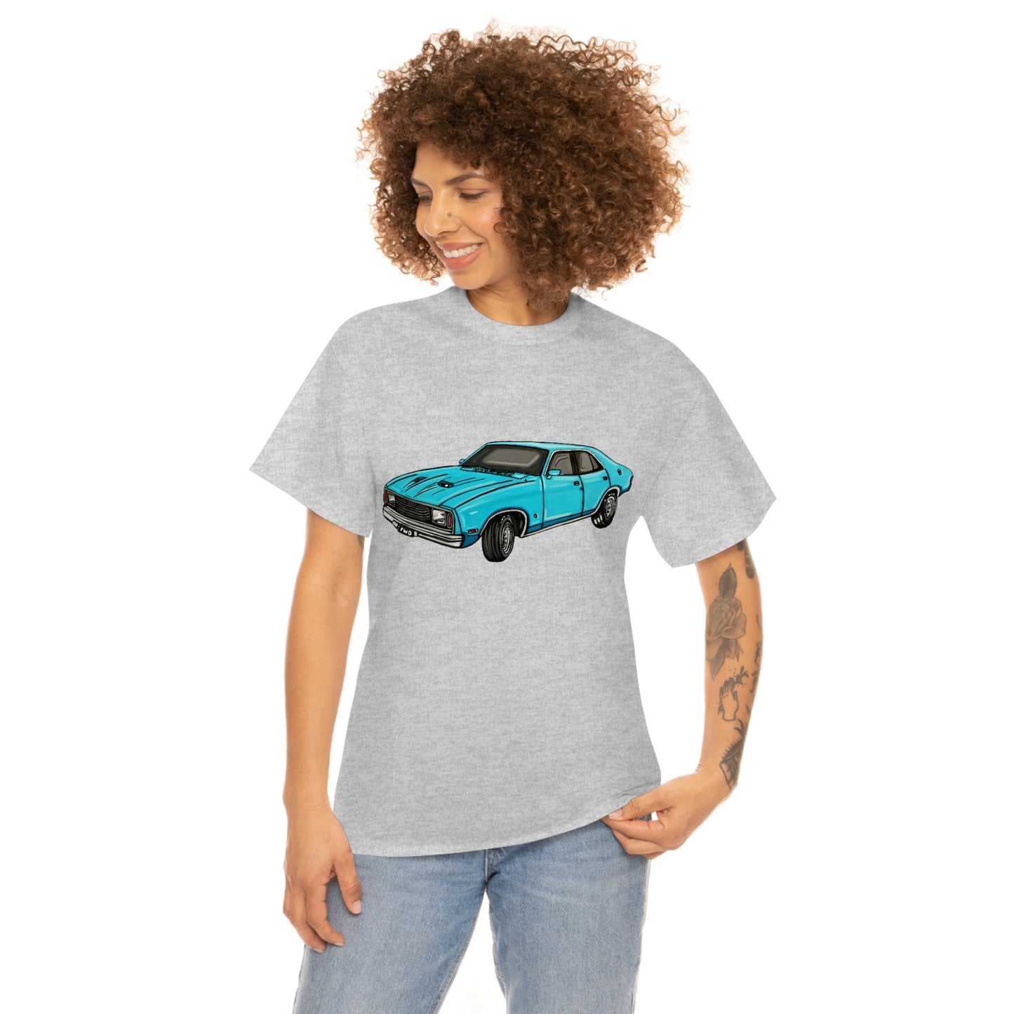 Unisex Heavy Cotton Tee. "Ford Fairmont GXL"