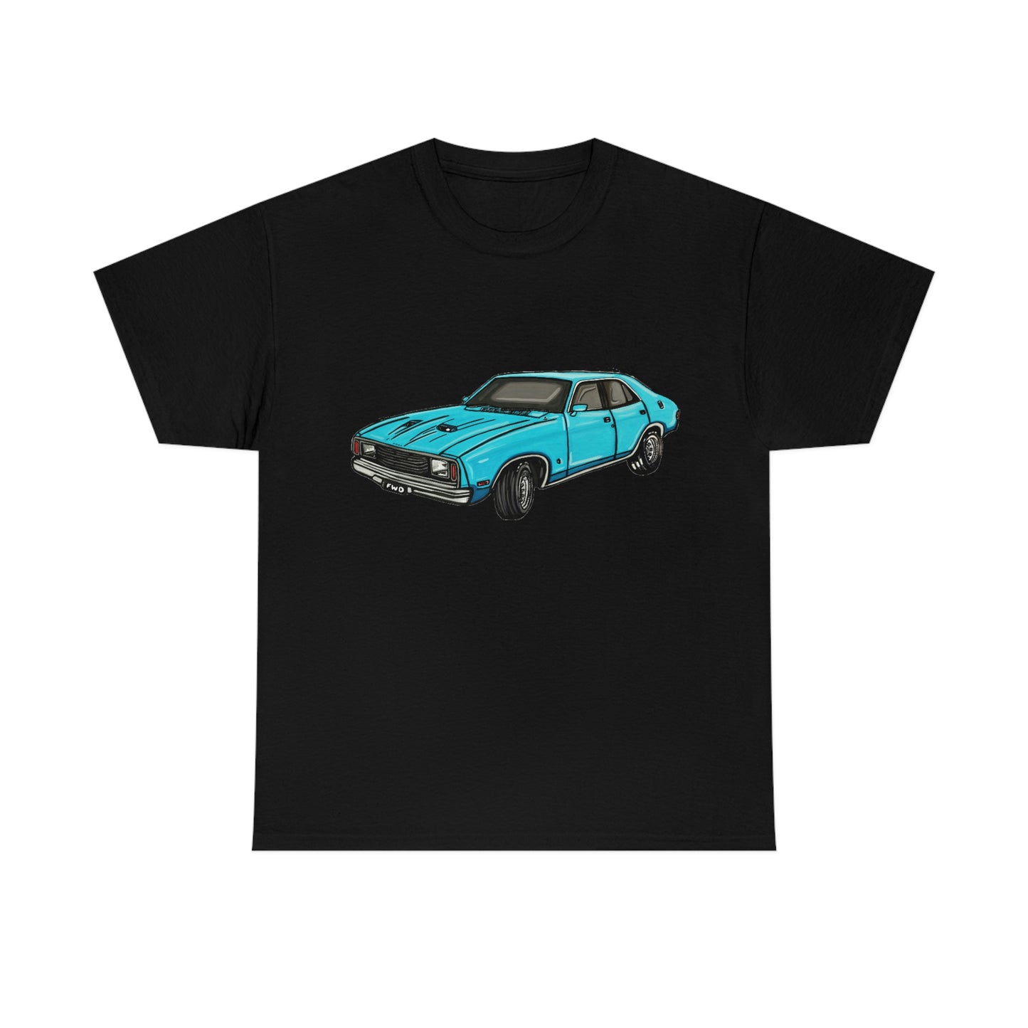 Unisex Heavy Cotton Tee. "Ford Fairmont GXL"