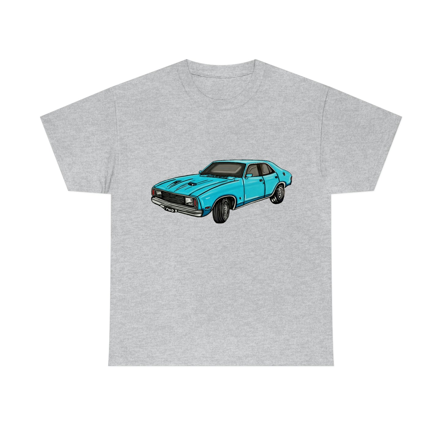 Unisex Heavy Cotton Tee. "Ford Fairmont GXL"